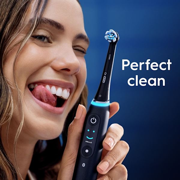 Oral B Borsthuvud iO Ultimate Clean 6st - Vit Vit