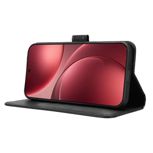 Oppo Find X9 Pro 5G Plånboksfodral Konstläder - Svart
