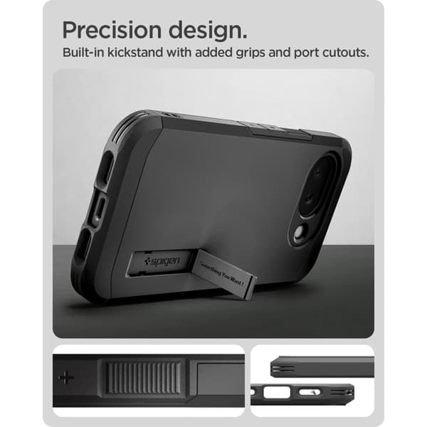 Spigen Mobilskal För Google Pixel 10A MagSafe Tough Armor - Svart Svart