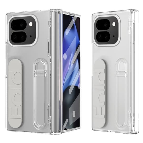 Mobilskal till Google Pixel 10 Pro Fold Wristband Kickstand - Transparent Transparent