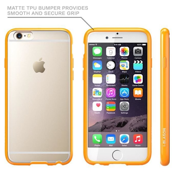 i-Blason Halo scratch resistant skal till Apple iPhone 6(S) Plus - Orange