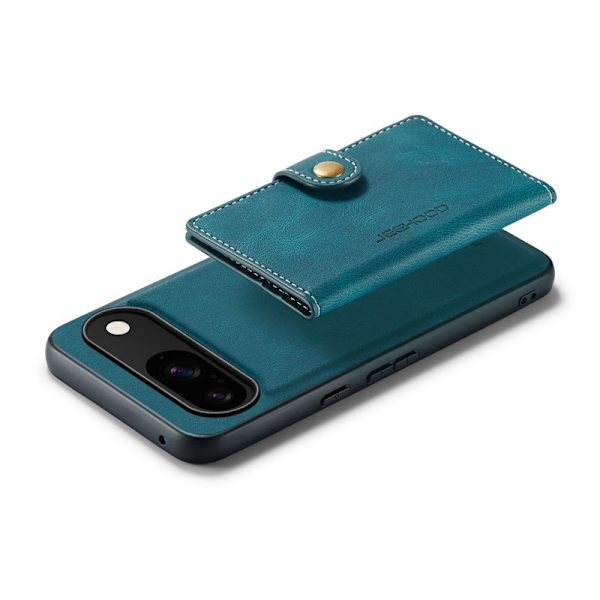 JEEHOOD Google Pixel 9 / Pixel 9 Pro Fodral KonstLäder - Blå