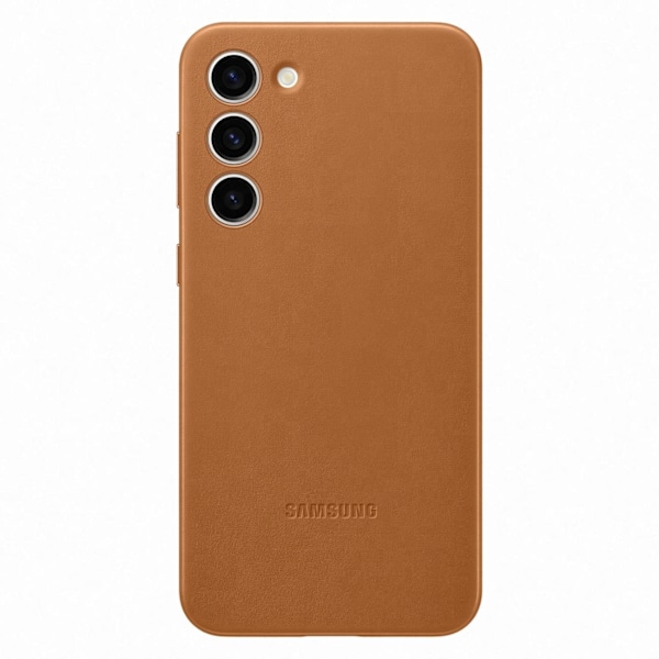 Samsung Galaxy S23 Plus Skal Läder - Camel