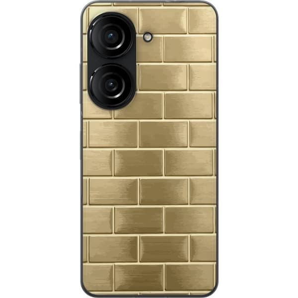 Mobilskal till Asus Zenfone 10 med Gyllene Murstenar
