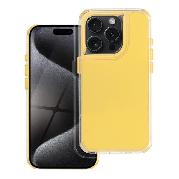 Telefontaske til iPhone 16 Matrix - Gul Gul