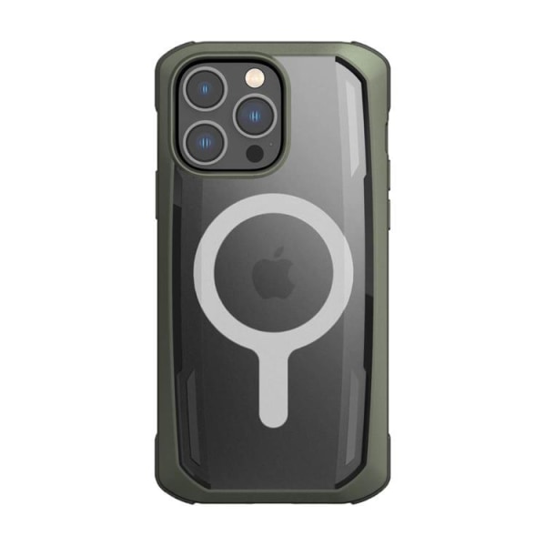 Raptic iPhone 14 Pro Max -kotelo Magsafe Secure Armored - vihreä