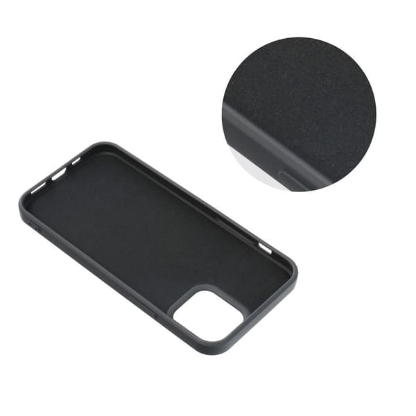 Galaxy S21 FE Cover Forcell Silikon Lite Blød Plast - Sort Black