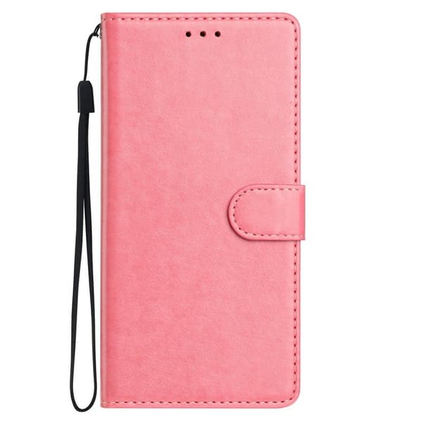 Samsung Galaxy S26 Edge Plånboksfodral Konstläder Ställ - Roséguld