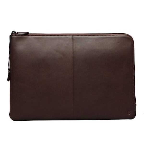 BUFFALO äkta läder Datorfodral Mac & PC 15" - Brun