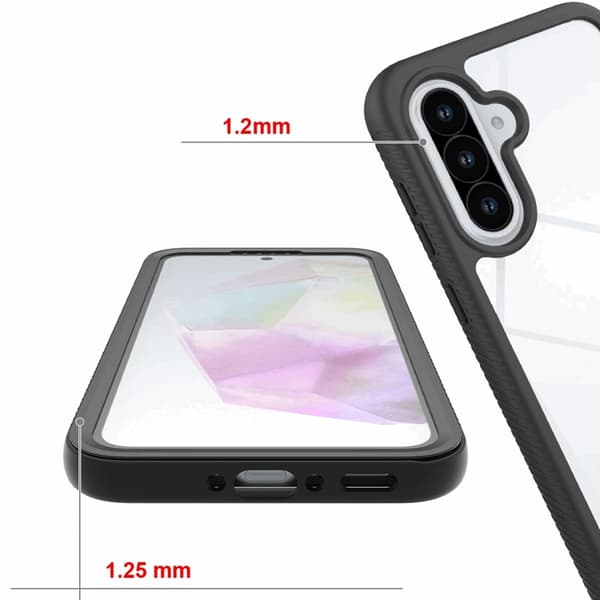 Tech-Protect telefontaske til Galaxy A36/A56 5G Defense - Sort Svart