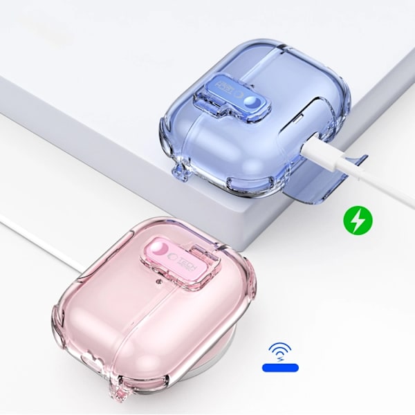 Tech-Protect Skal För Apple Airpods Pro 3 Bounce Pro - Blå Blå