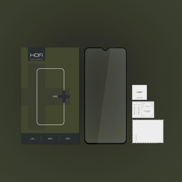 Hofi Xiaomi Redmi 12C Härdat Glas Skärmskydd - Svart