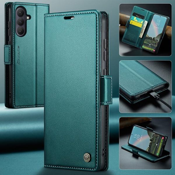 CASEME Galaxy S26 Plus Plånboksfodral RFID Blocking Grön