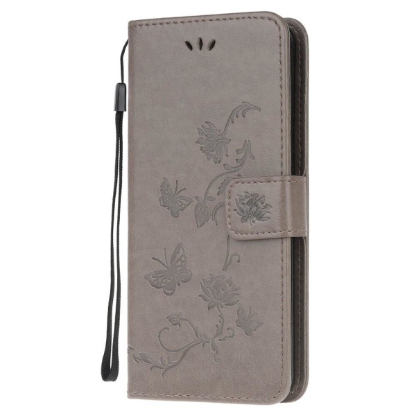 Butterfly Plånboksfodral till Samsung Galaxy A03s - Grå grå