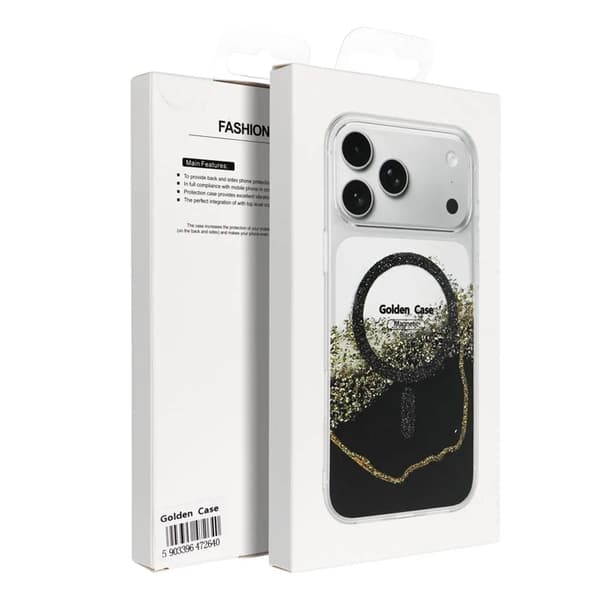 Forcell Mobilskal Magsafe För iPhone 17 Pro Shadow Stand - Orange