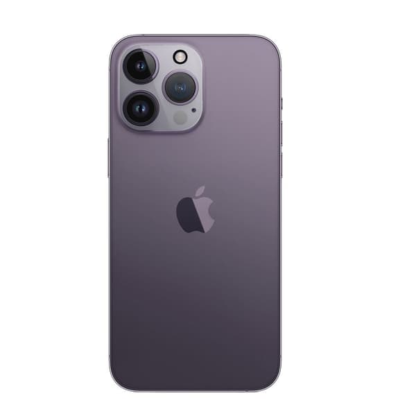 iPhone 12 Pro Max Kameralinsskydd 5D Glue Härdat Glas - Transparent Blå