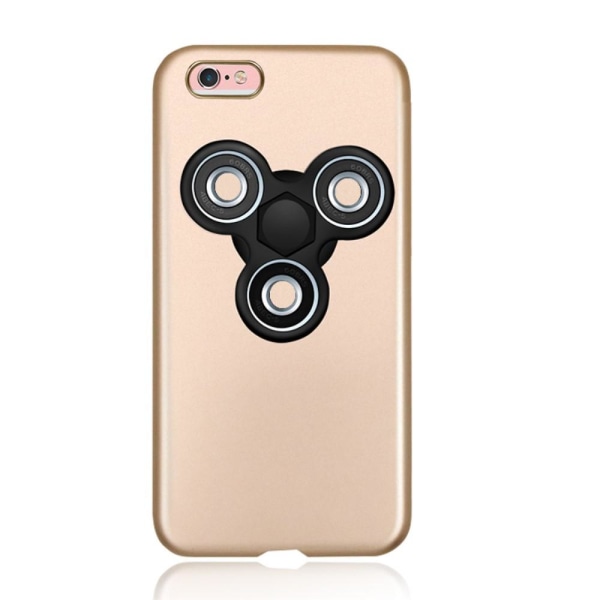 EDC Tri Fidget Spinner -kotelo iPhone 6 (S) -puhelimelle - kultaa