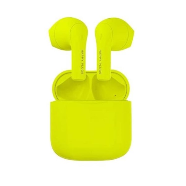 Happy Plugs Joy Hörlur In-Ear TWS - Neon Gul