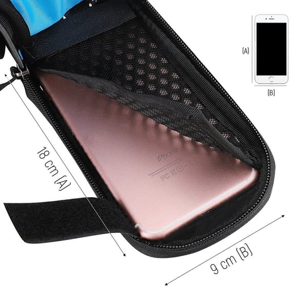 Wozinsky Cykelhållare 6.5 inch 1.5L - Svart Svart
