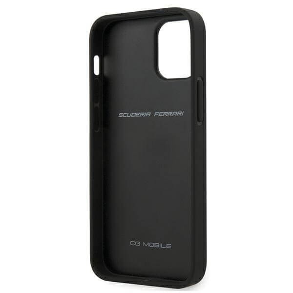 Ferrari Case skal iPhone 12 mini 5,4" Off Track Perforated - Röd Röd