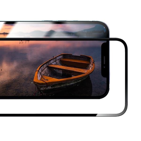 Forcell iPhone 15 Pro Max Härdat Glas Skärmskydd 5D Black