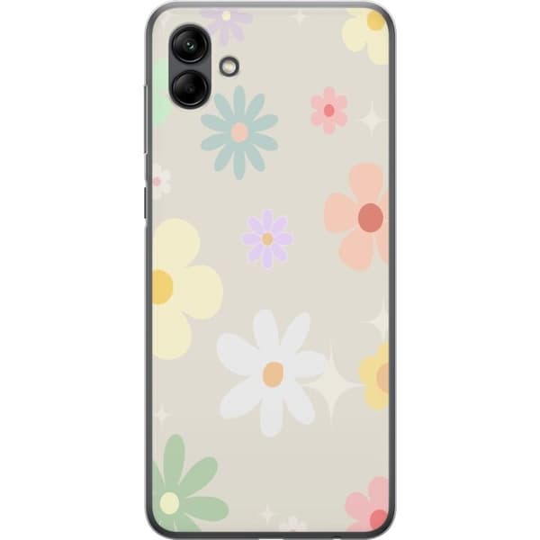 Mobilskal till Samsung Galaxy A05 med fejdande blommor