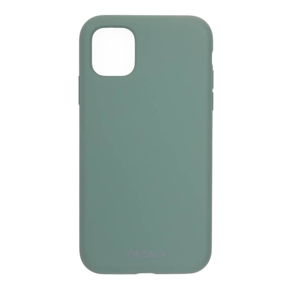 ONSALA Mobilcover Silikone Fyrgrøn iPhone 11 / XR