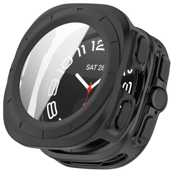 [2-Pack] Tech-Protect Skal För Galaxy Watch Ultra 2 (47mm) Defense - Svart/Clear