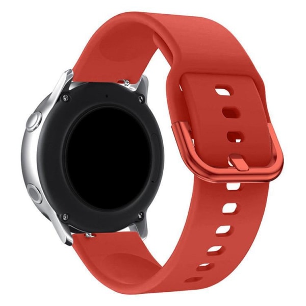 Universal Watch Armband (22mm) Silicone TYS - Röd