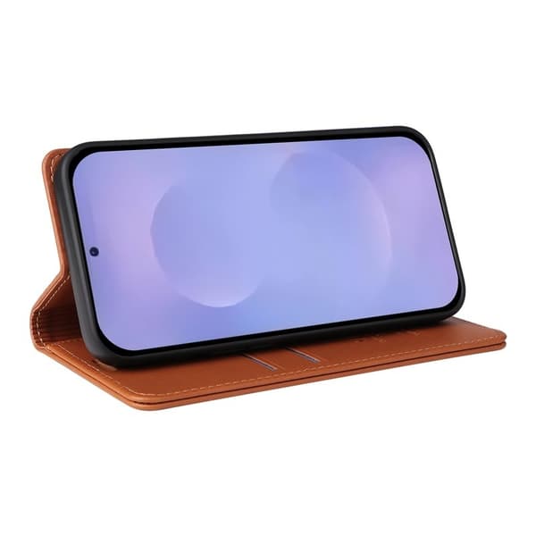YIKATU Mobilskal till Samsung Galaxy S26 / S26 Pro KonstLäder - Brun