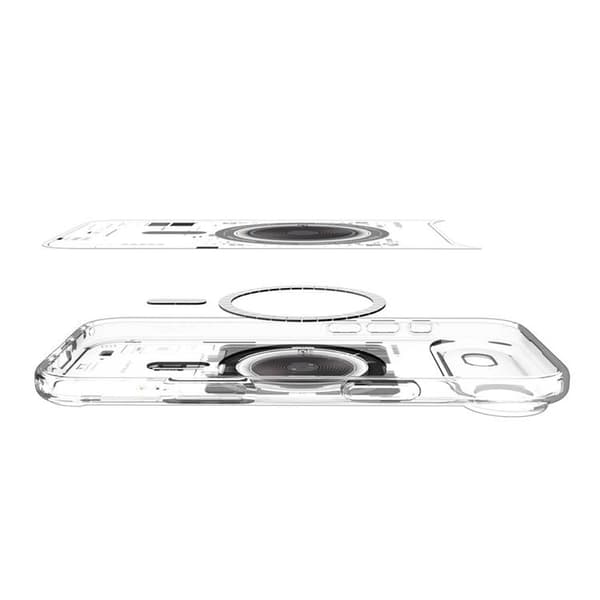 Spigen telefontaske til iPhone Air Magsafe Ultra Hybrid - Neo One Transparent