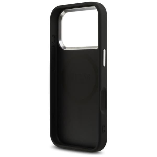 Guess telefontaske til iPhone 17 Pro Max MagSafe 4G Classic Logo - Sort Svart