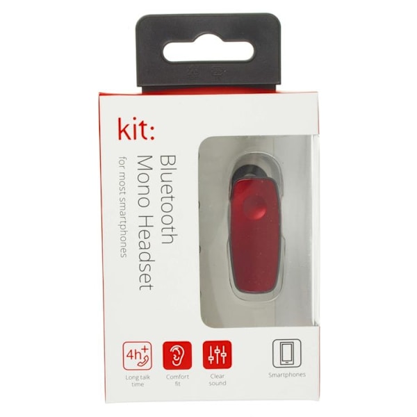 KIT BT HF Mono - Röd Röd