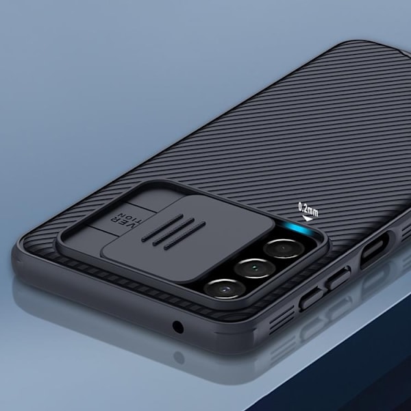 Nillkin Galaxy A73 Skal CamShield Pro Armored - Svart Svart
