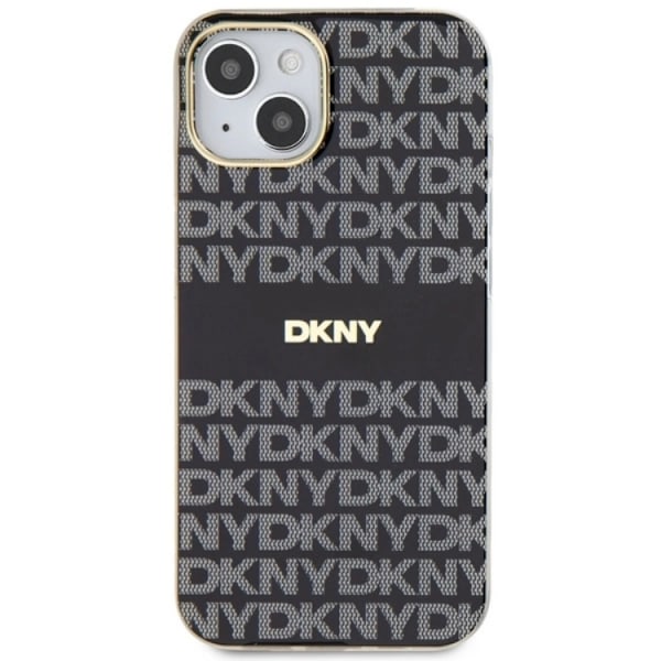 DKNY iPhone 15/14 Plus Mobilskal Magsafe IML Mono & Stripe - Svart Svart