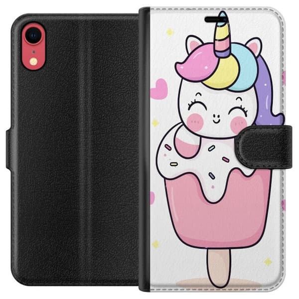 Pung Taske til Apple iPhone XR med Happy Unicorn