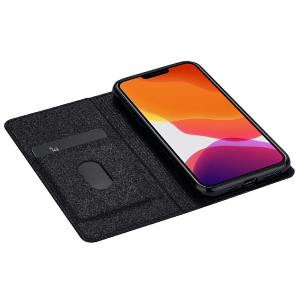 Glitrende Wallet Case iPhone 13 Pro Max - Sort Black