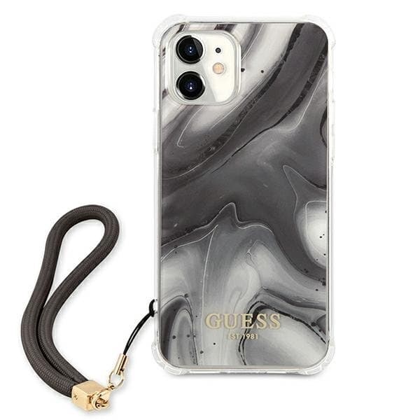 Guess Marble Collection Skal iPhone 12 Mini - Grå Grey