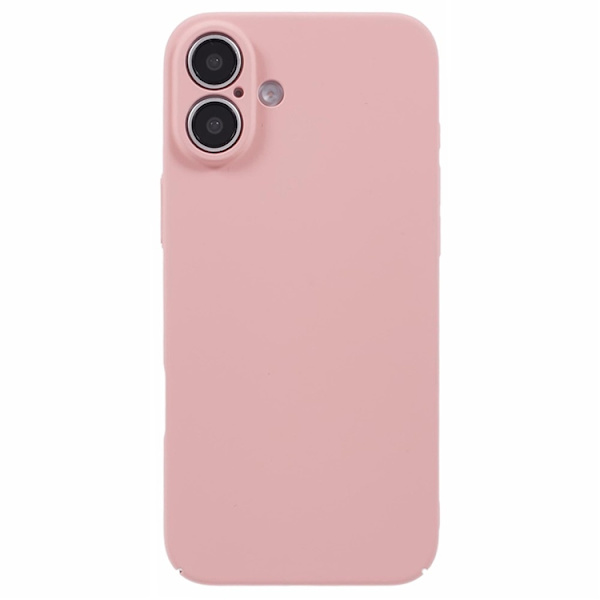 Mobilskal till iPhone 16 Skin-Touch Rubberized PC - Rosa Rosa