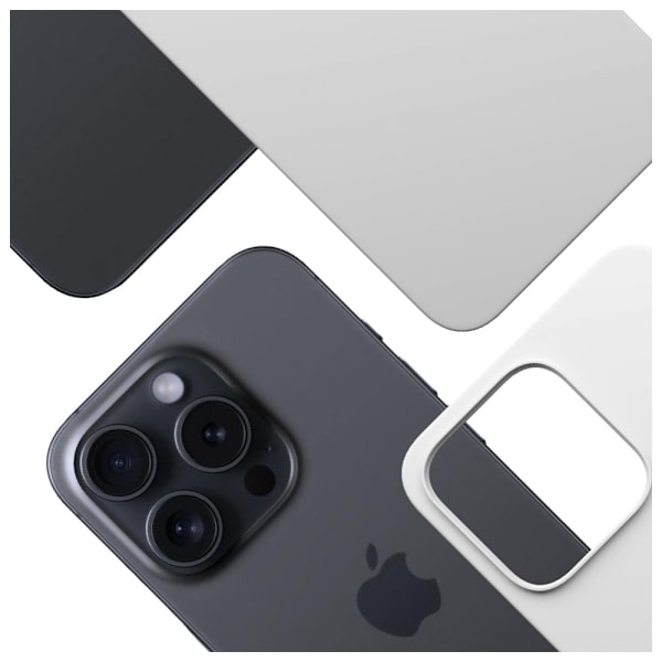 3MK Mobilskal till iPhone 14 Pro MagSafe Silikon Hardy - Vit