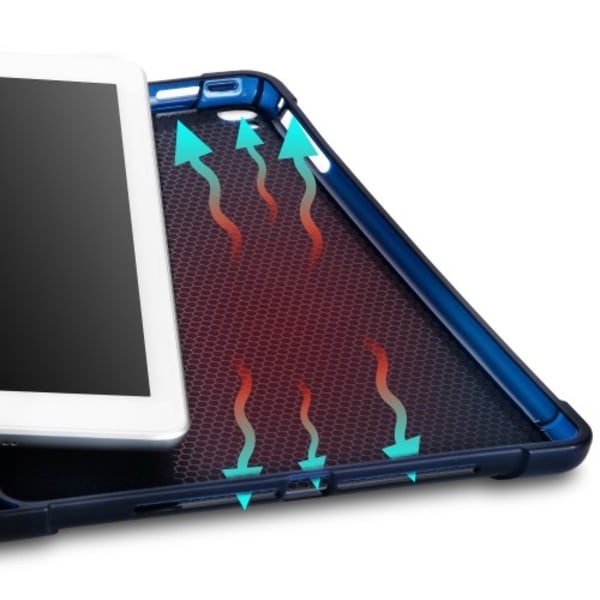iPad 9.7 (2017/2018/Air/Air2) Etui Tri-fold - Blå Blå