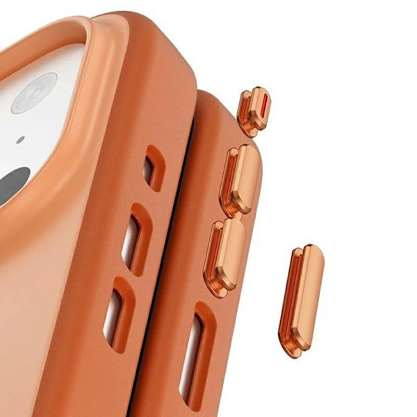 Mobilskal till iPhone 17 Pro Max Magsafe Shockproof - Rosa Rosa