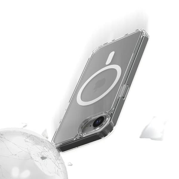 Araree Telefontaske til iPhone 16e MagSafe Duple - Gennemsigtig