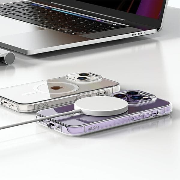 Araree telefontaske til iPhone 14 Pro Max 6.7 MagSafe Duple M - Gennemsigtig