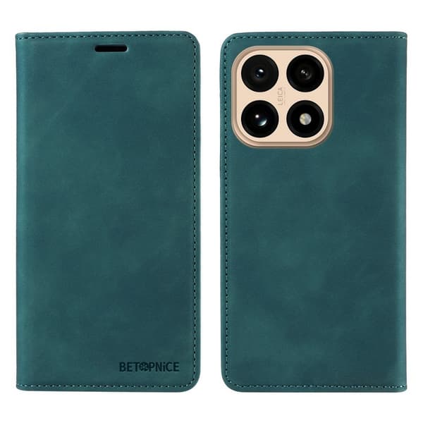 BETOPNICE Xiaomi 15T Plånboksfodral Konstläder - Grön