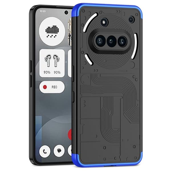 GKK Shield Series Nothing Phone (3a) Fodral Hård PC - Blå