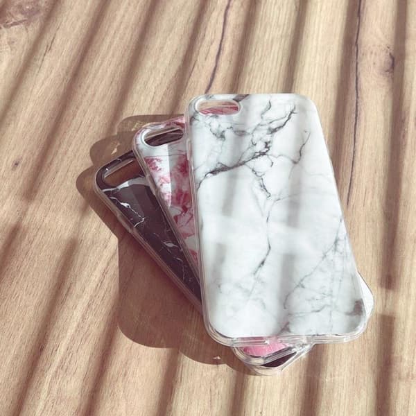 Wozinsky Galaxy A13 5G Cover Marble Gel - Hvid Vit