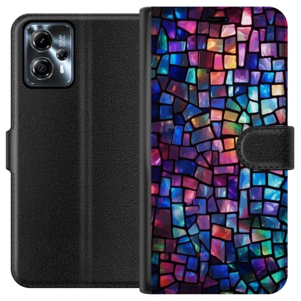Plånboksfodral till Motorola Moto G13 med Disco