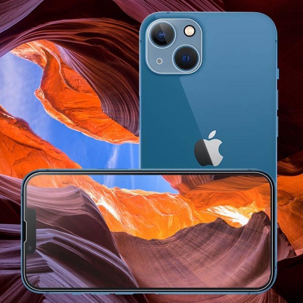 [2-PACK] Skärmskydd iPhone 14 Plus Kameralinsskydd i Härdat glas