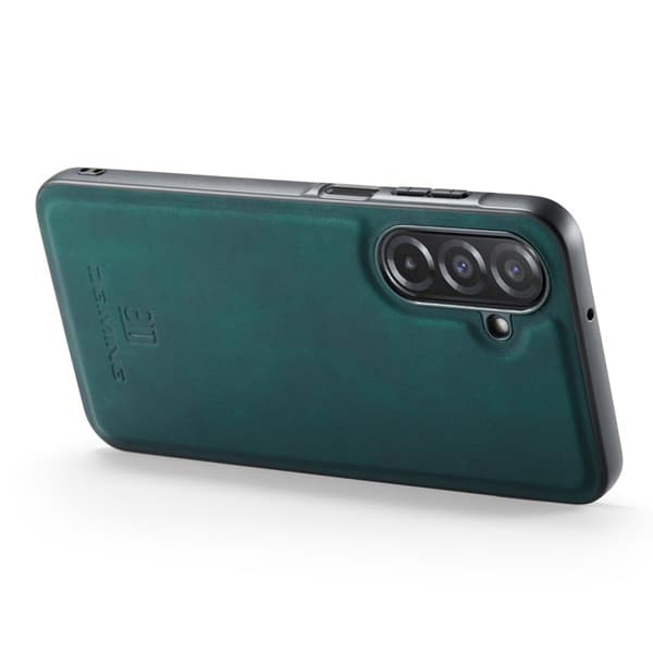 DG.MING Mobilskal till Samsung Galaxy A26 5G PU Läder Grön